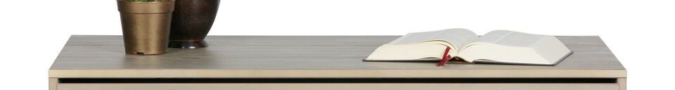 Material Details Derby beige solid oak coffee table