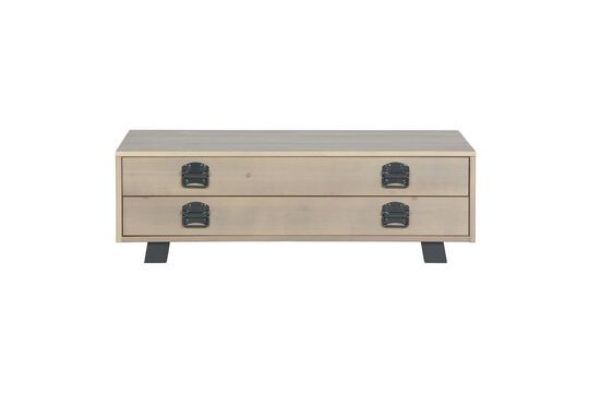 Derby beige solid oak coffee table Clipped