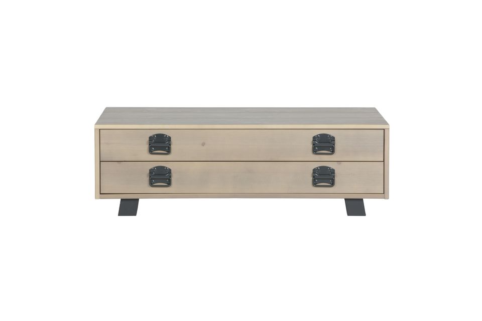 Derby beige solid oak coffee table Woood