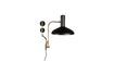 Miniature Devi black wall lamp 6