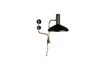 Miniature Devi black wall lamp 9