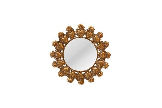 D'Ex-Voto gold metal mirror