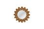 Miniature D'Ex-Voto gold metal mirror Clipped
