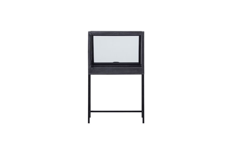 Dido black wooden cabinet - 4