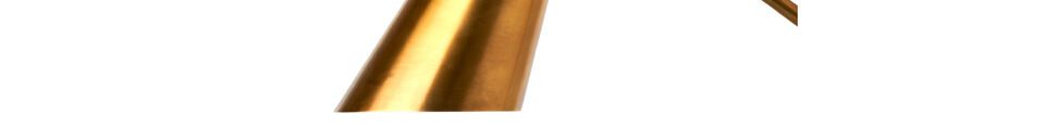 Material Details Disk gold aluminum table lamp