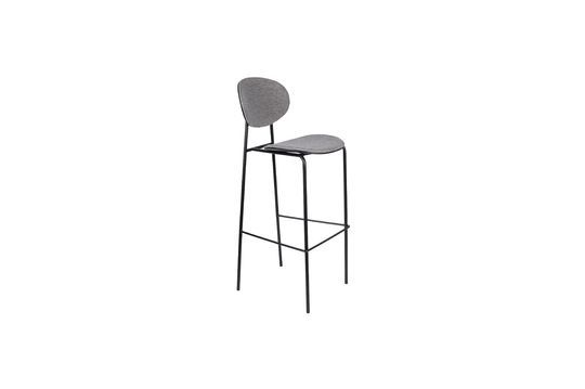 Donny bar stool grey Clipped