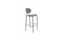Miniature Donny bar stool grey Clipped