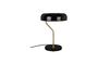 Miniature Eclipse black desk lamp Clipped