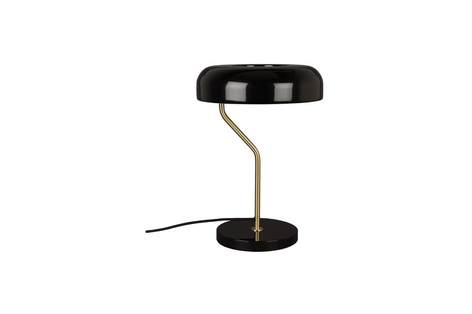 Eclipse black desk lamp Dutch Bone