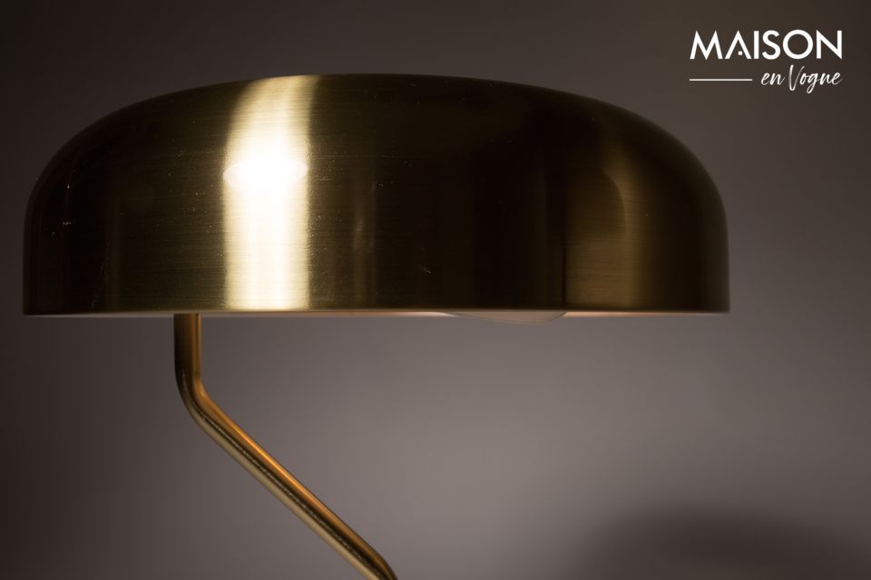 Eclipse Brass Floor Lamp - 4