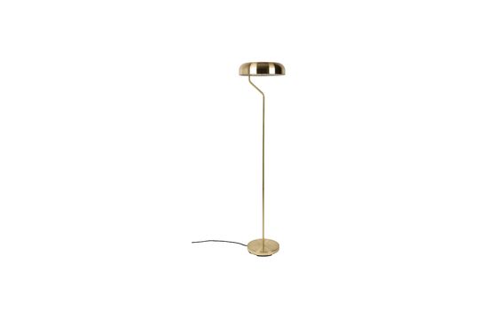 Eclipse Brass Floor Lamp Clipped