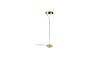 Miniature Eclipse Brass Floor Lamp Clipped