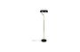 Miniature Eclipse Floor lamp black and gold Clipped