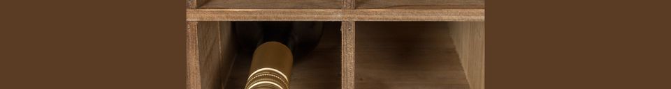 Material Details Edgar wine bar cabinet