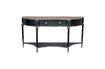 Miniature Edouard Black console 2 levels and drawer 3