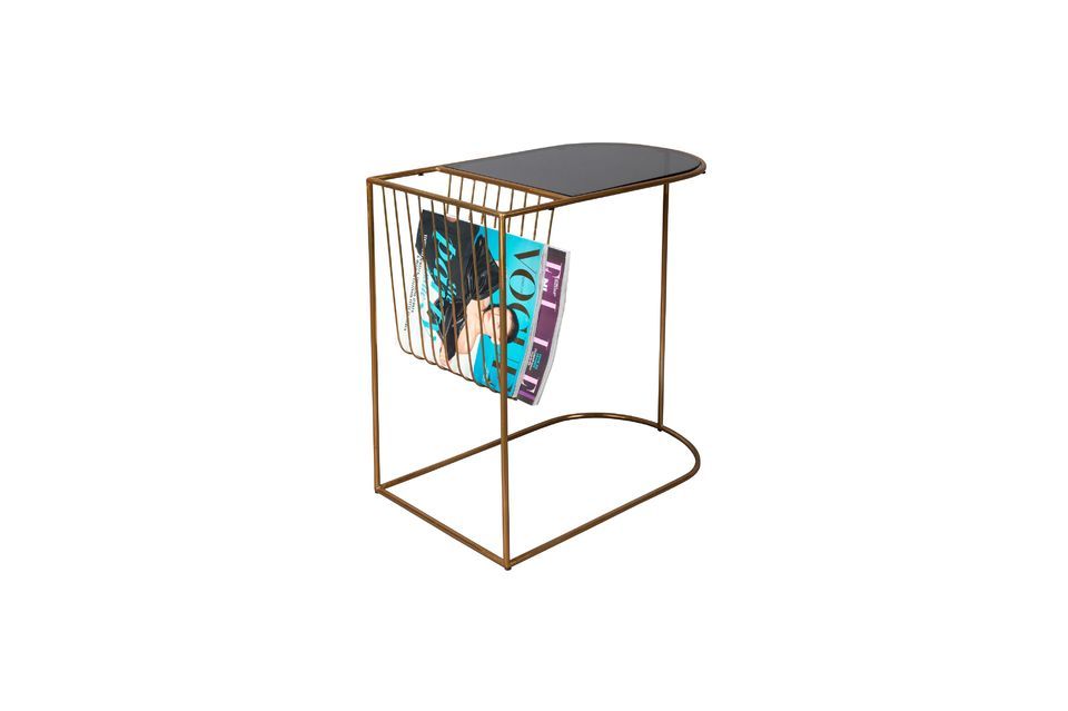 Eileen magazine rack side table - 9