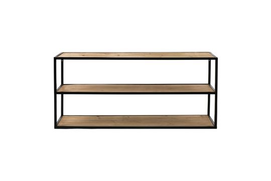 Eszential wooden shelving cabinet Clipped