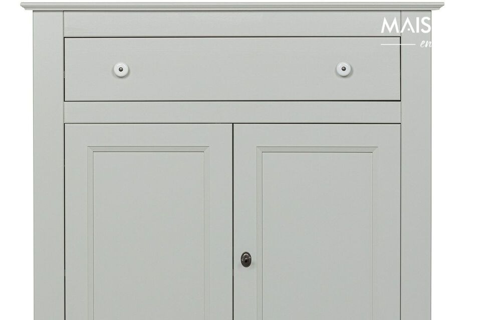 Eva grey wooden cabinet - 6