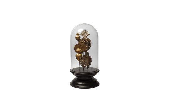 Ex-Voto decorative copper-plated metal figurine