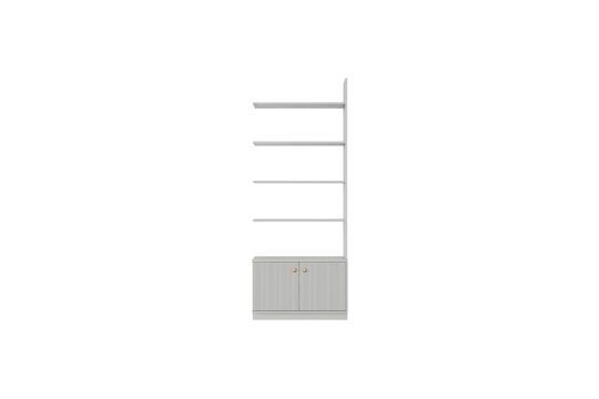 Extension for light grey wooden shelf Madu Clipped
