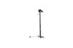 Miniature Falcon black Floor lamp 8