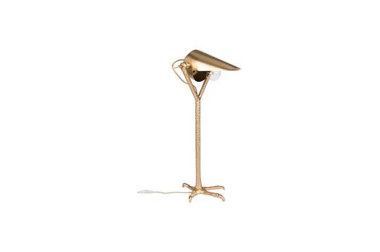 Falcon Brass desk lamp Clipped
