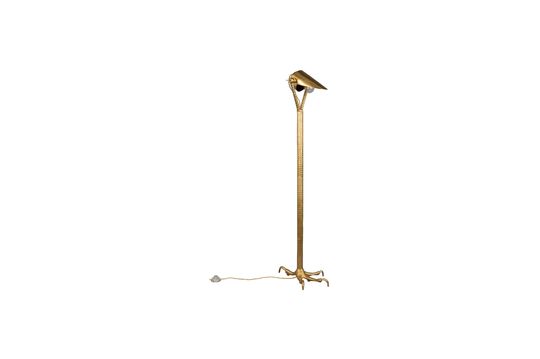 Falcon Brass Floor Lamp Clipped