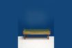 Miniature Farrow Green Velvet Bench 1