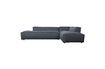 Miniature Fat Freddy Right corner sofa grey blue 81 5