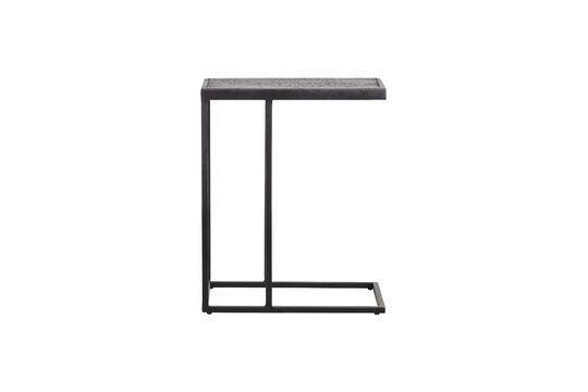 Febe black metal side table Clipped