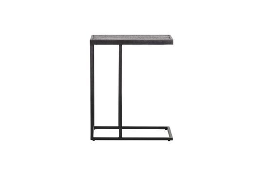 Febe black metal side table