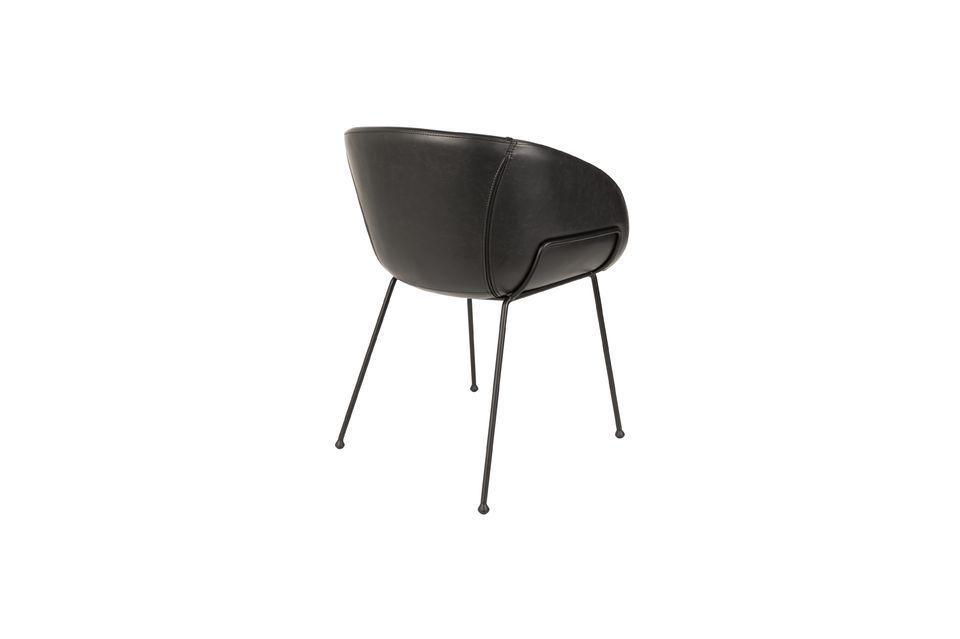 Feston Black Armchair - 8