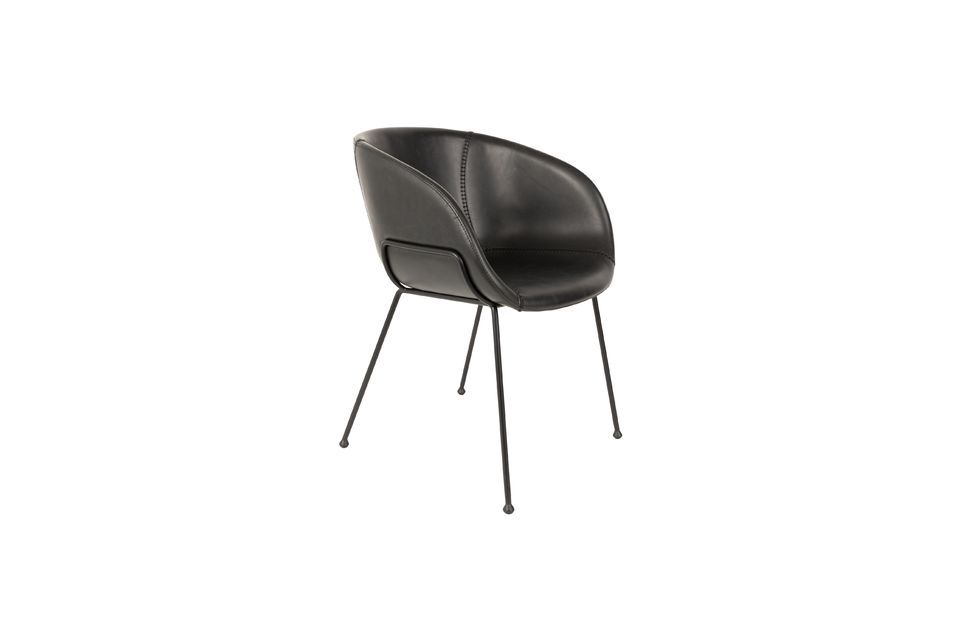 Feston Black Armchair - 6