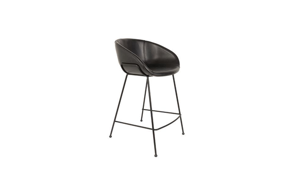 Feston Black Counter Stool - 7