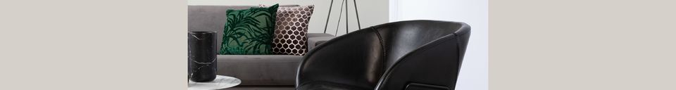 Material Details Feston Black Lounge Chair