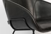 Miniature Feston Black Lounge Chair 3