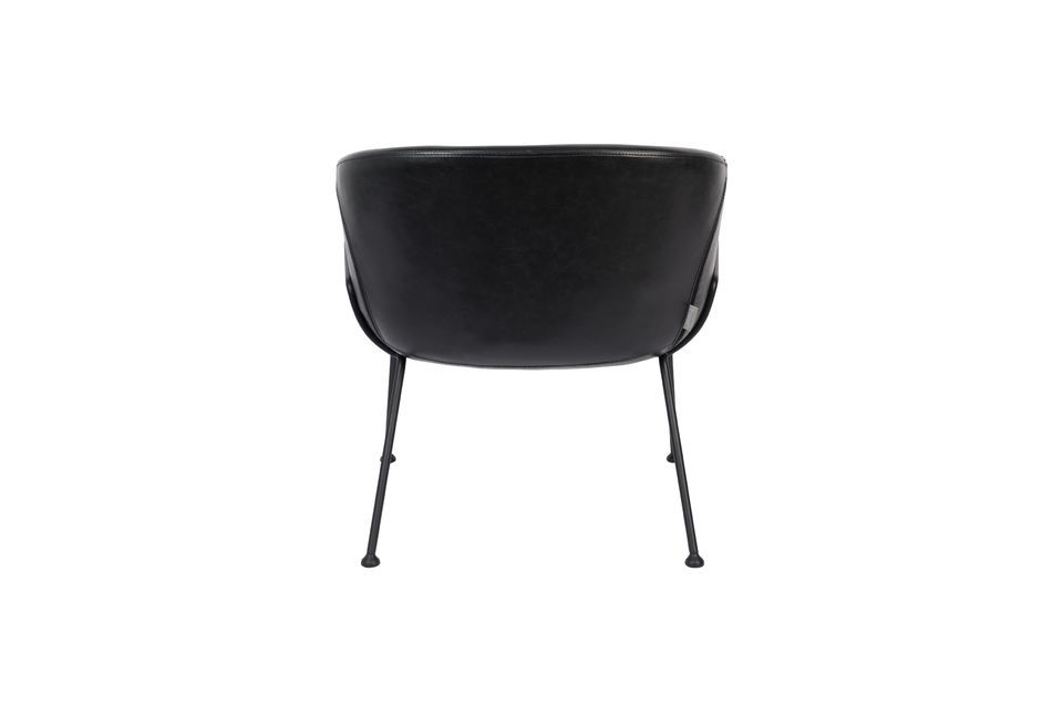 Feston Black Lounge Chair - 6