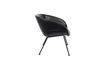 Miniature Feston Black Lounge Chair 10