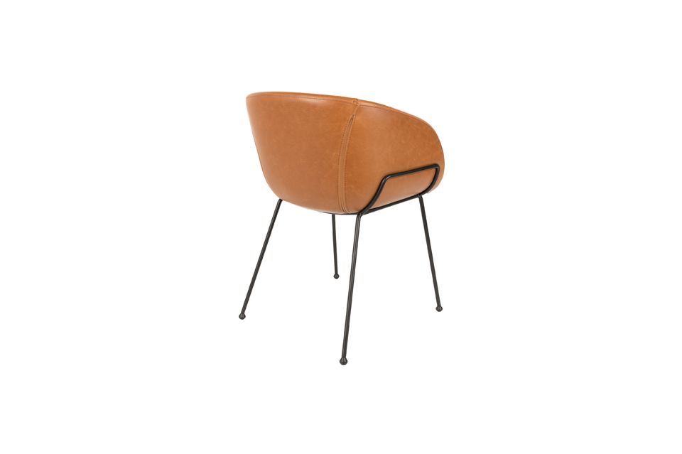 Feston Brown Armchair - 9