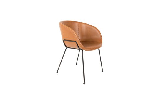 Feston Brown Armchair Clipped