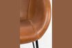 Miniature Feston Brown Lounge Chair 5