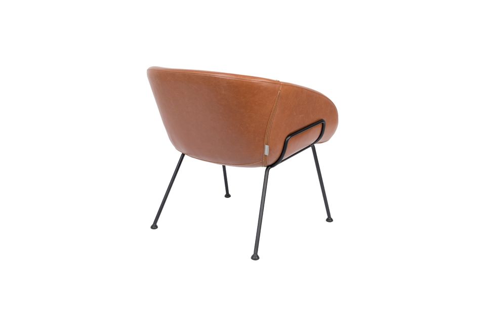 Feston Brown Lounge Chair - 7
