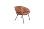 Miniature Feston Brown Lounge Chair Clipped