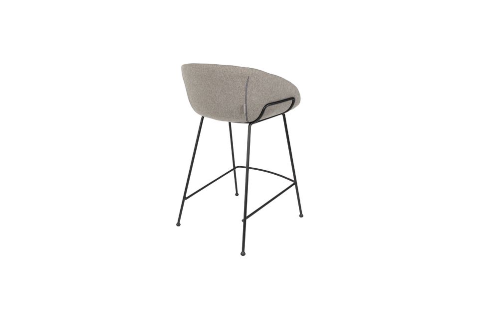 Feston Counter Stool Fab Grey - 7