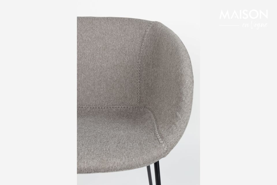 Feston Fab Grey Armchair - 6