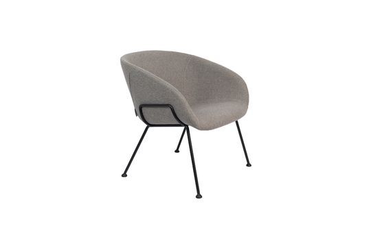 Feston Fab Lounge Chair Grey Clipped
