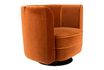 Miniature Fleur Lounge chair orange 9