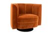 Miniature Fleur Lounge chair orange 7