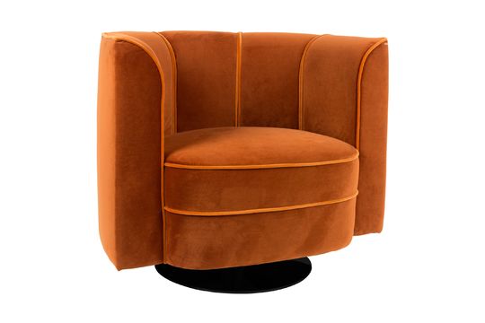 Fleur Lounge chair orange