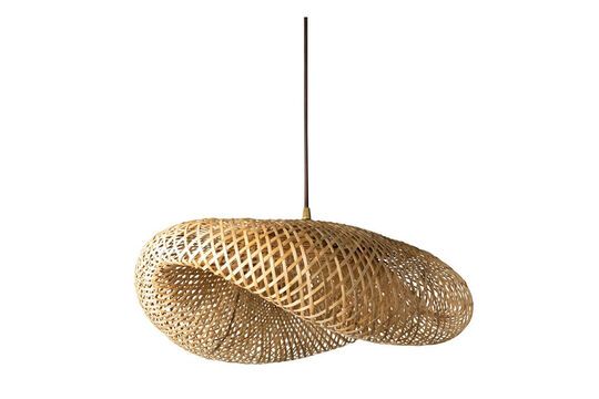 Float light bamboo suspension lamp
